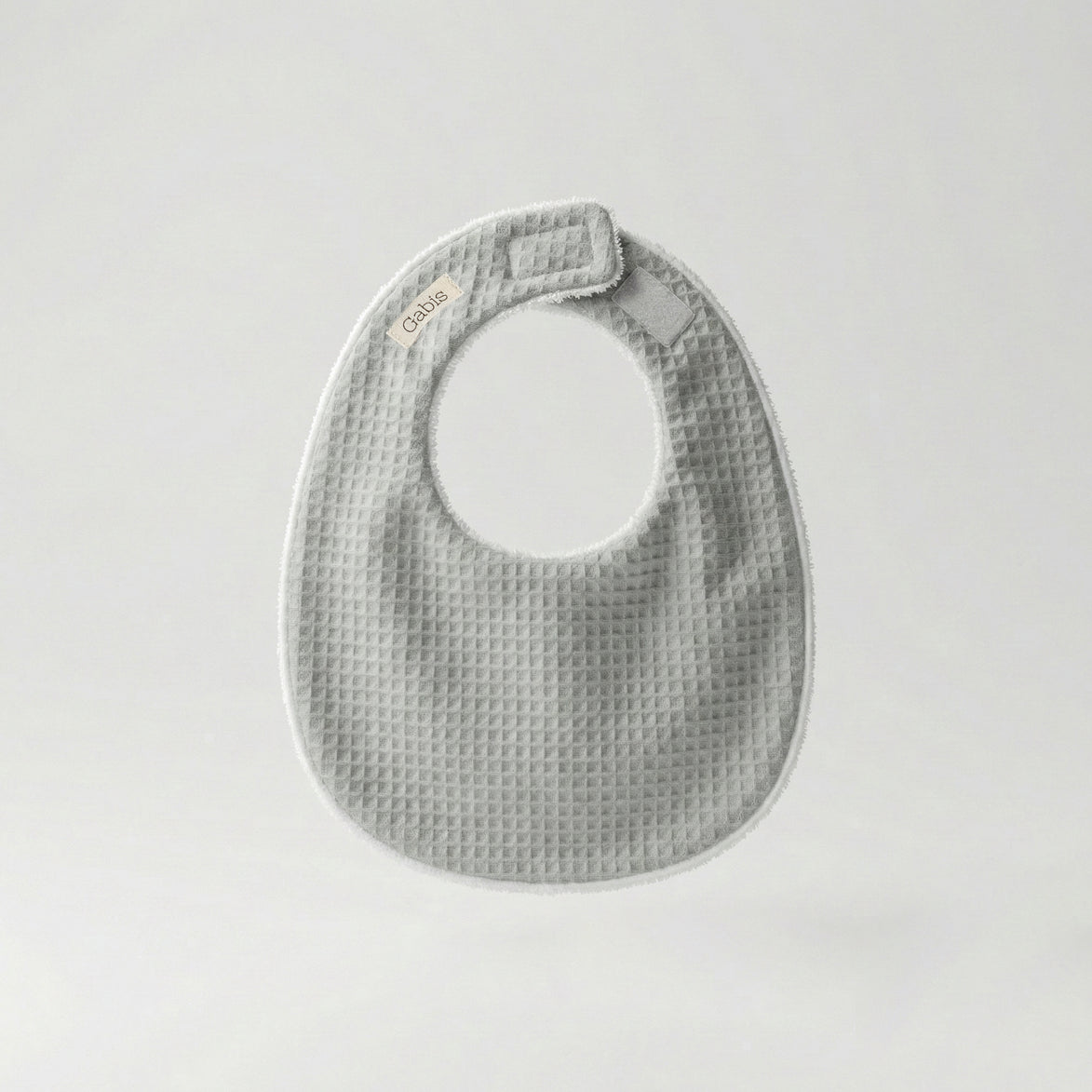Babero topo vivo blanco