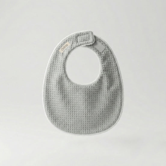 Babero topo vivo blanco