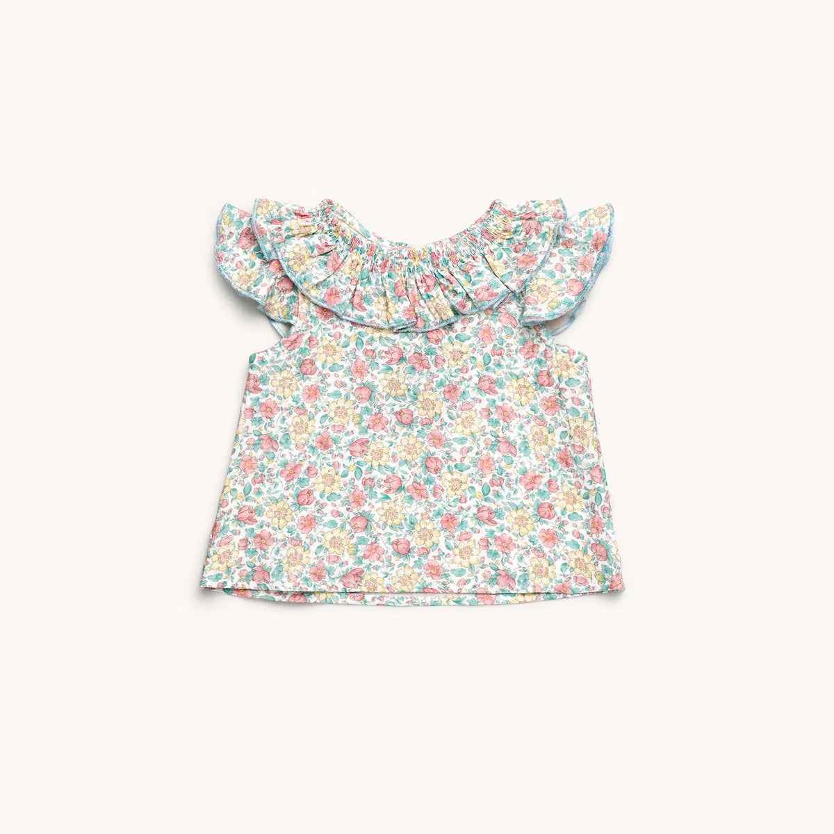 Blusa cuello fruncido Riviera