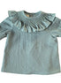 Blusa Canelas verde agua