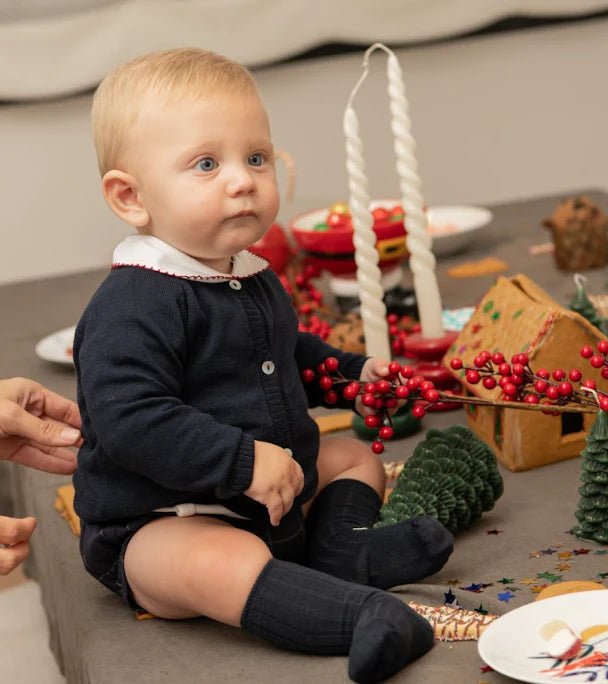 Chaqueta algodón navy