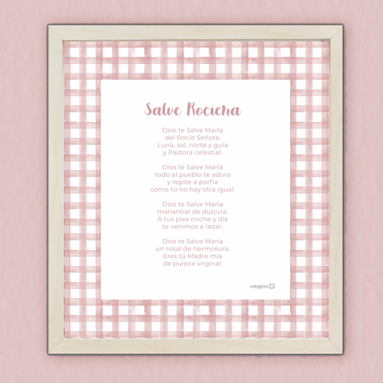 Oración Salve Rociera – Rosa