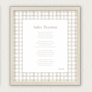 Oración Salve Rociera – beige