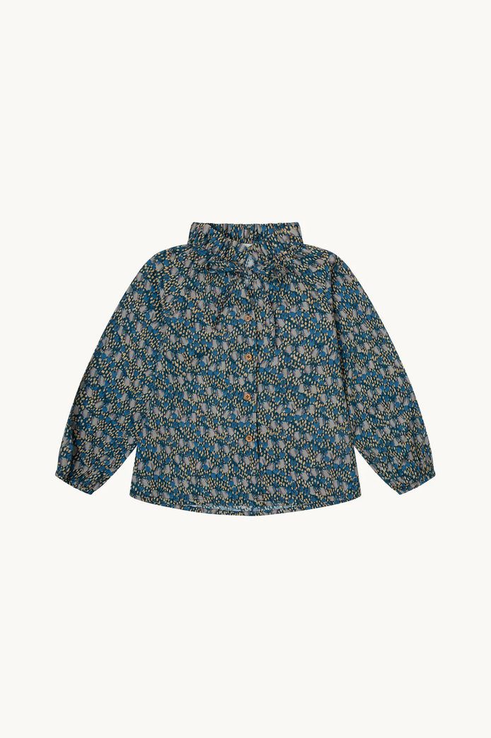 Blusa Ginevra flor azul