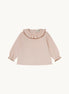 Blusa bebé rosa empolvado