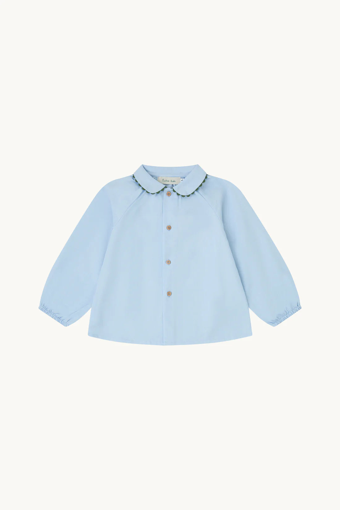 Blusa Lily oxford celeste