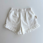 Short Volantes Vejer Blanco
