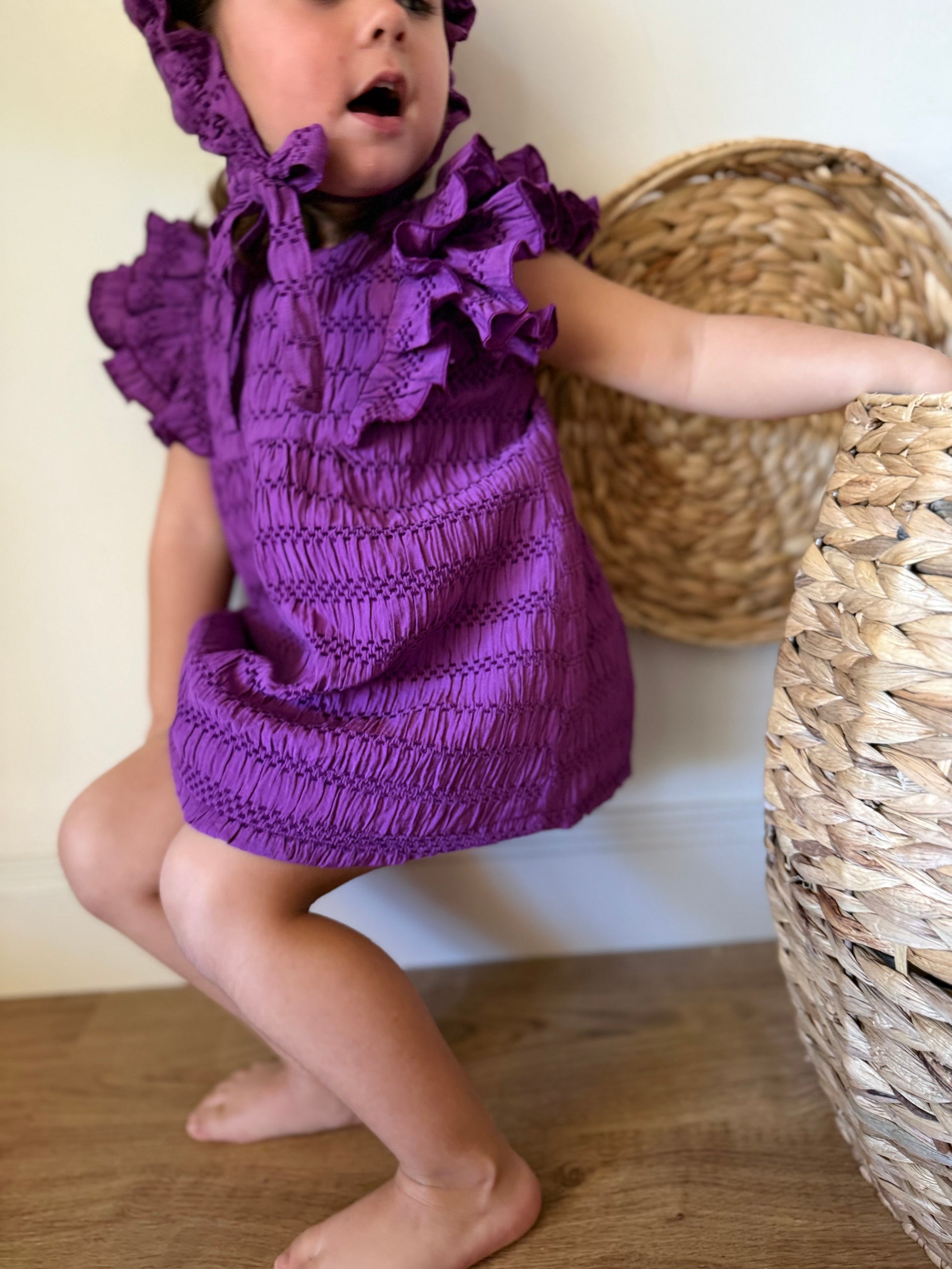 Vestido volantes Vinca