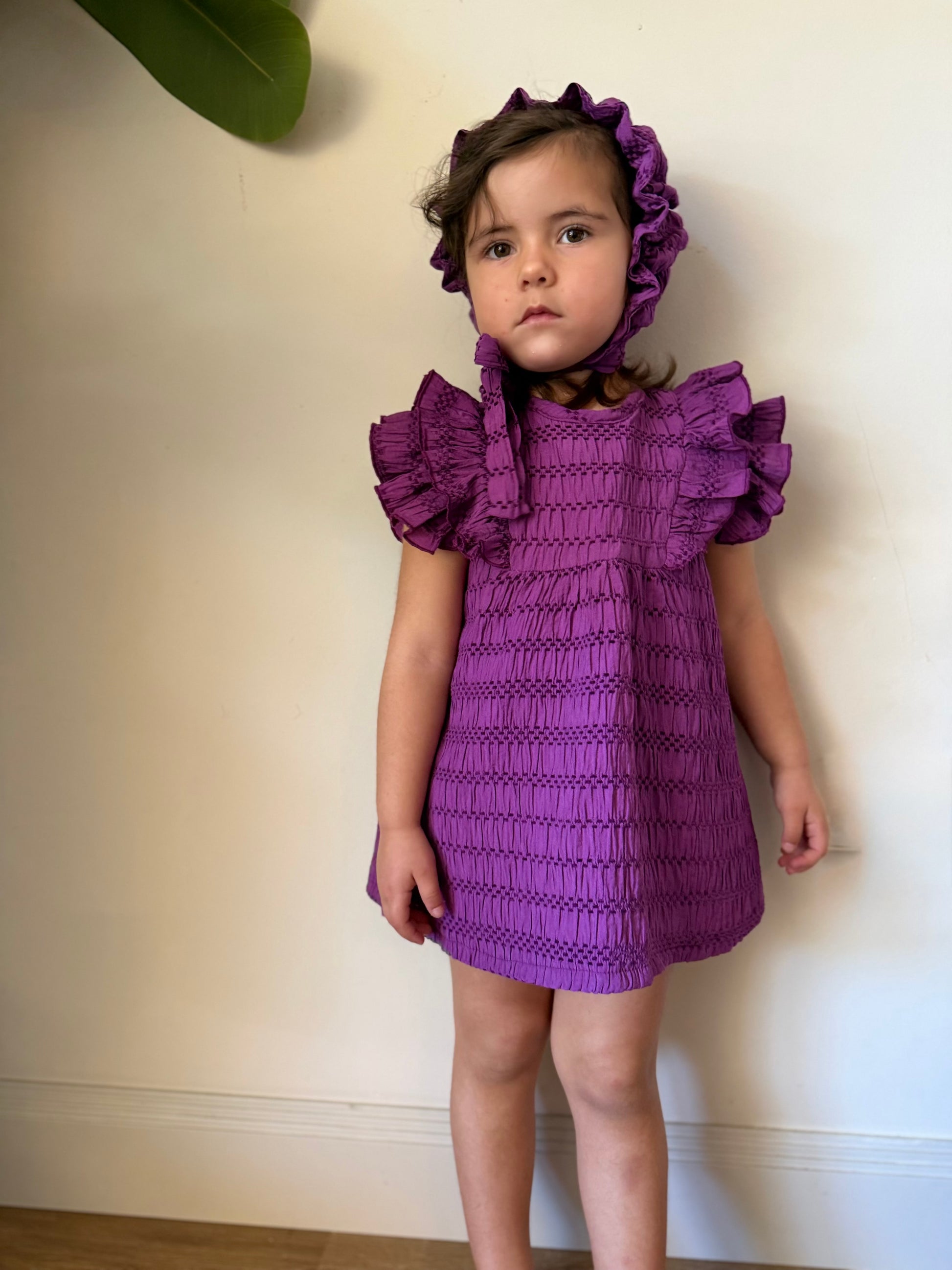 Vestido volantes Vinca