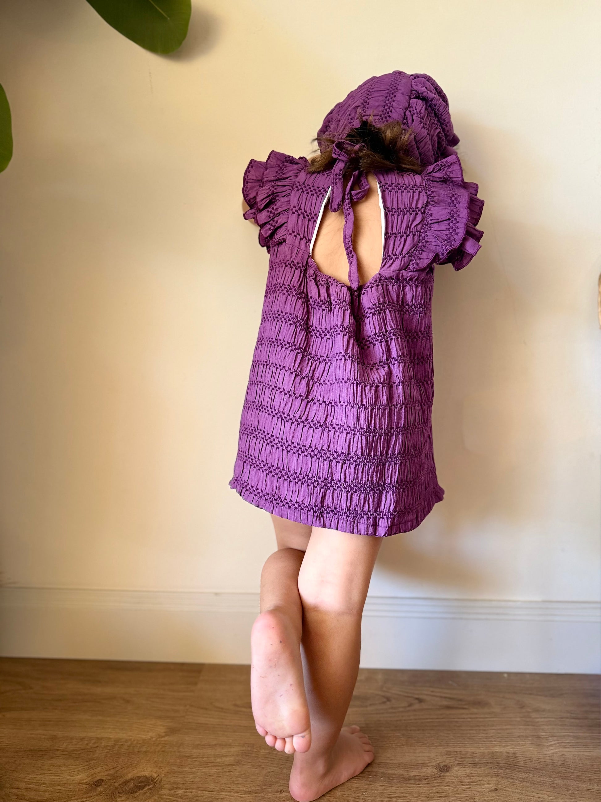 Vestido volantes Vinca