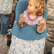 Saco silla universal Mauri borrego azul