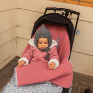 Saco silla universal Niko borrego rosa