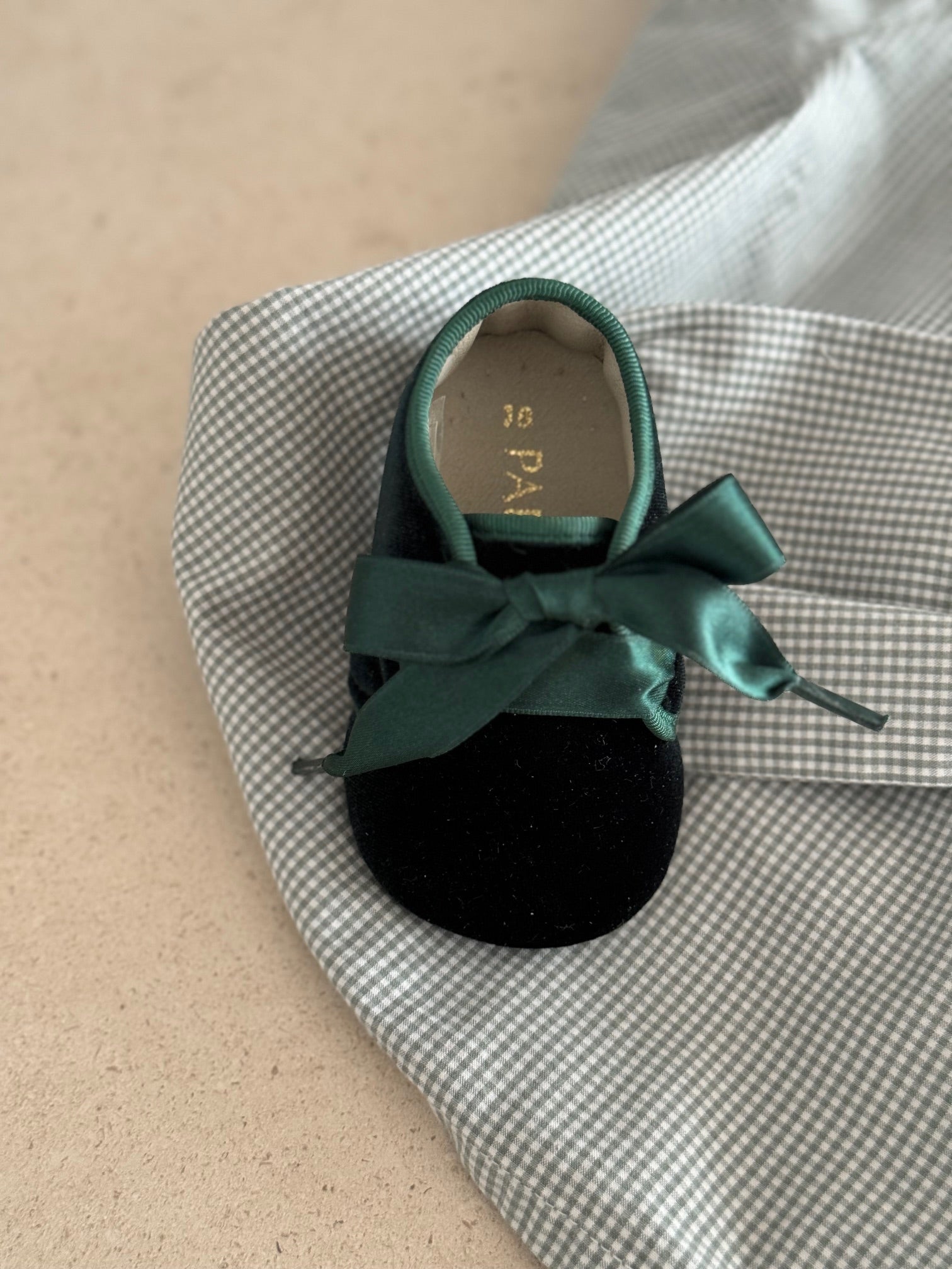 Badana Jaime terciopelo verde