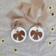 Medallón Angelito MC02 Beige