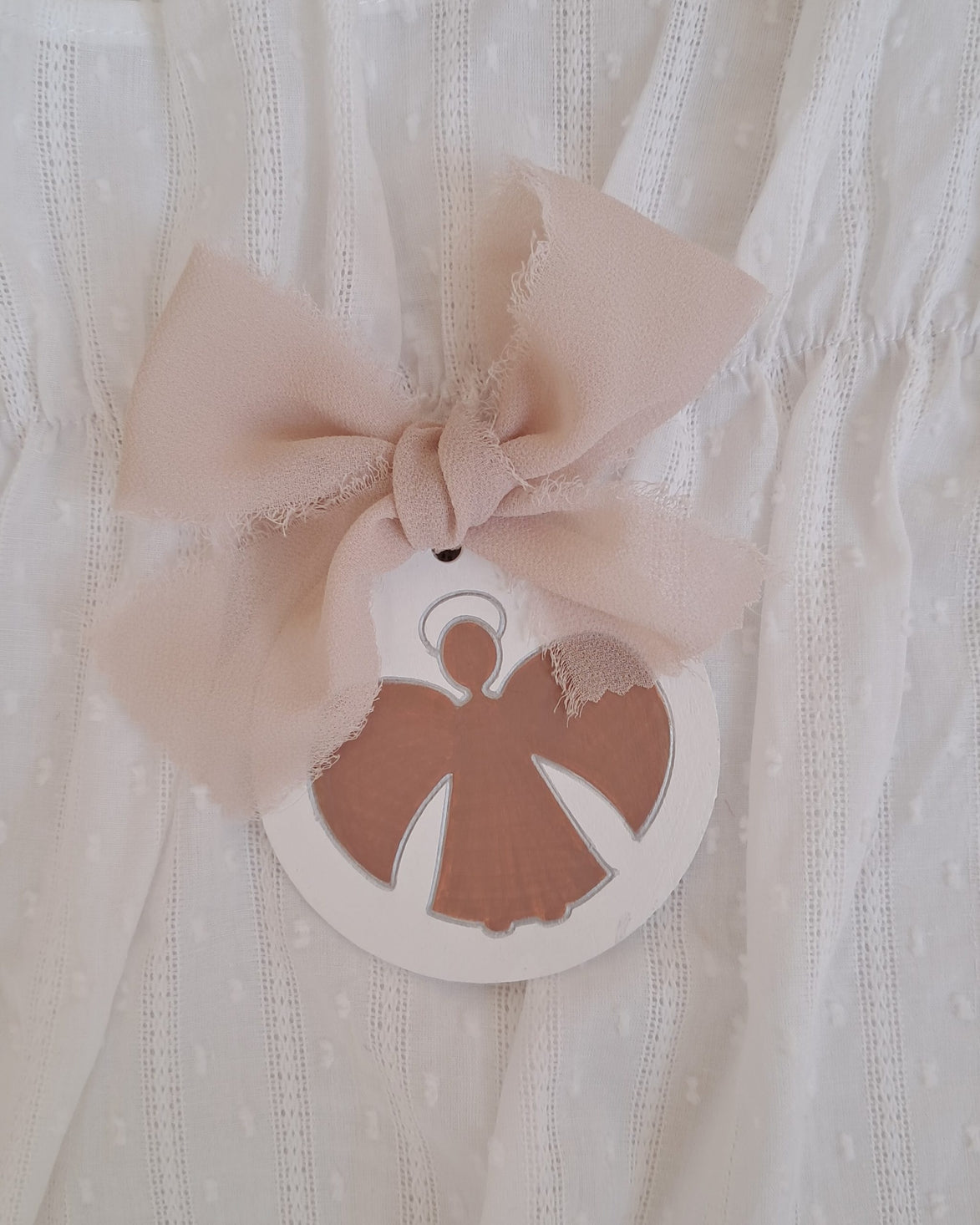 Medallón Angelito MC02 Beige