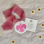 Medallón Angelito MC02 Rosa
