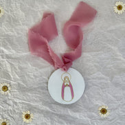 Medallón V. María MC05 Rosa