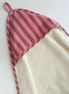 Toalla Capa | Marea | Rayas Rosa