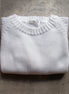 Jersey algodón blanco