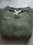 Jersey lana verde eucalipto
