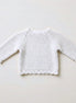 Jersey bebé algodón blanco