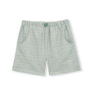 Pantalón Corto vichy verde