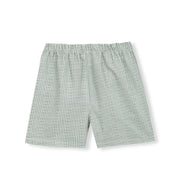 Pantalón Corto vichy verde