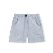 Pantalón Corto vichy azul