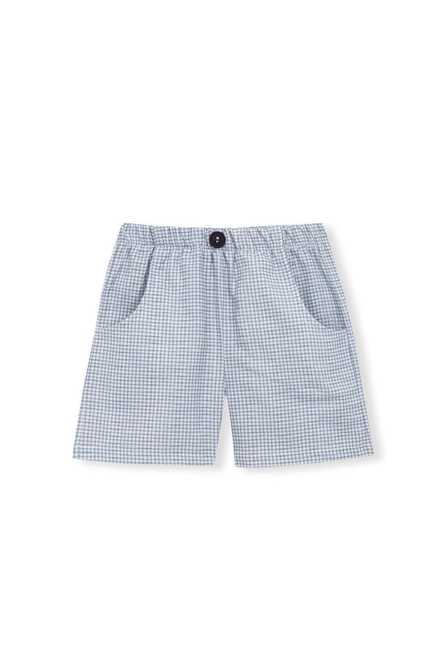Pantalón Corto vichy azul