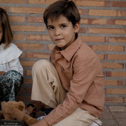 Pantalón pana beige
