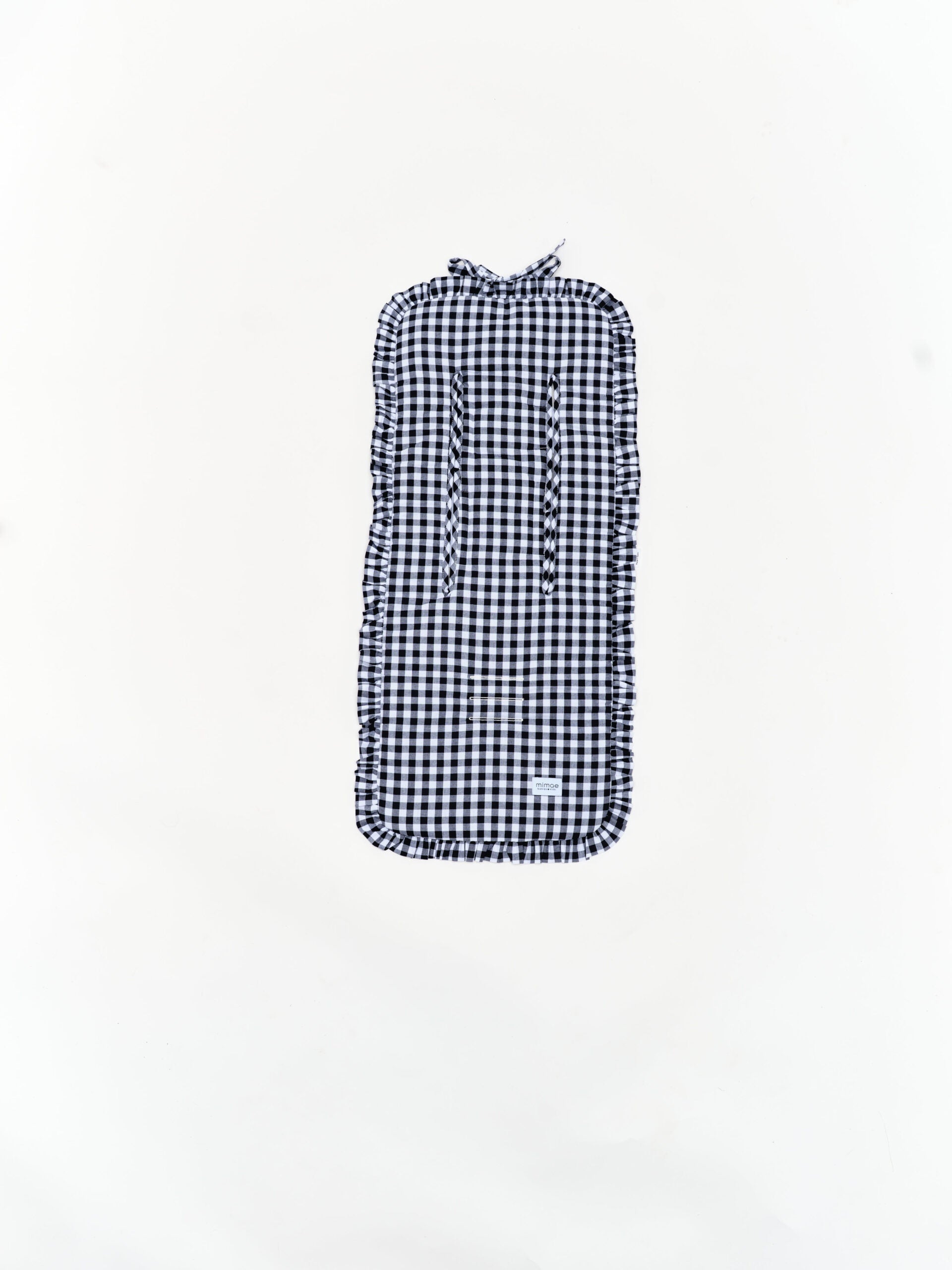 Colchoneta vichy navy volante