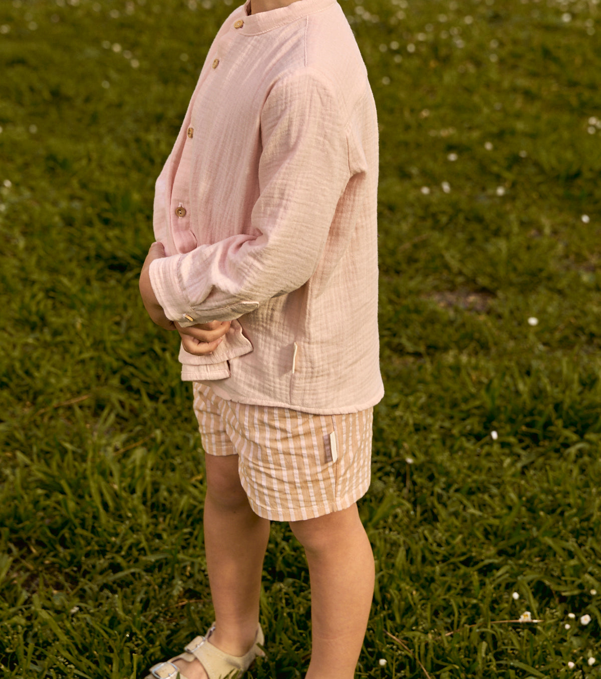 Camisa Mahón Melocotón