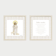 Oración Padre Nuestro - beige