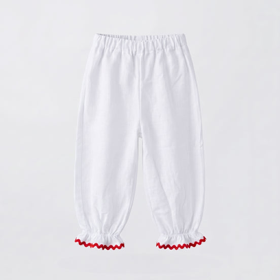 Pantalón blanco sandías