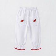 Pantalón blanco sandías