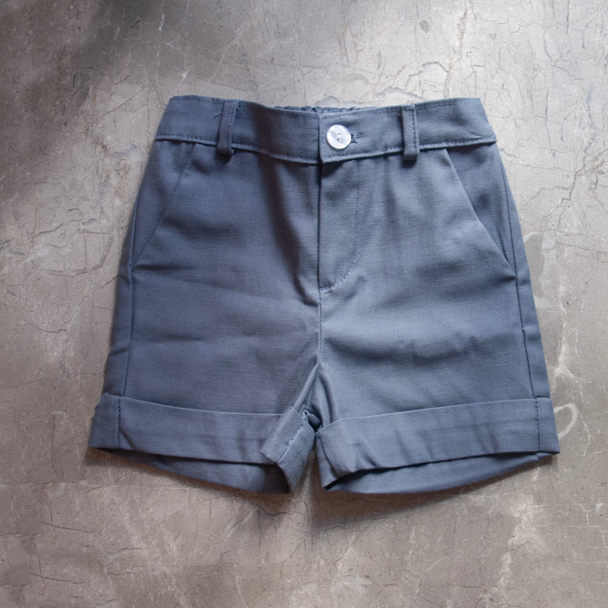 Pantalón corto azul Jean