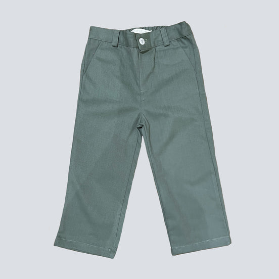 Pantalón largo verde pino