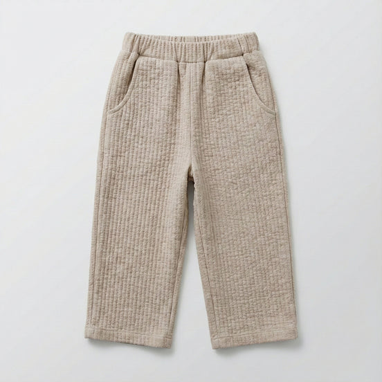 Pantalón largo twin humo
