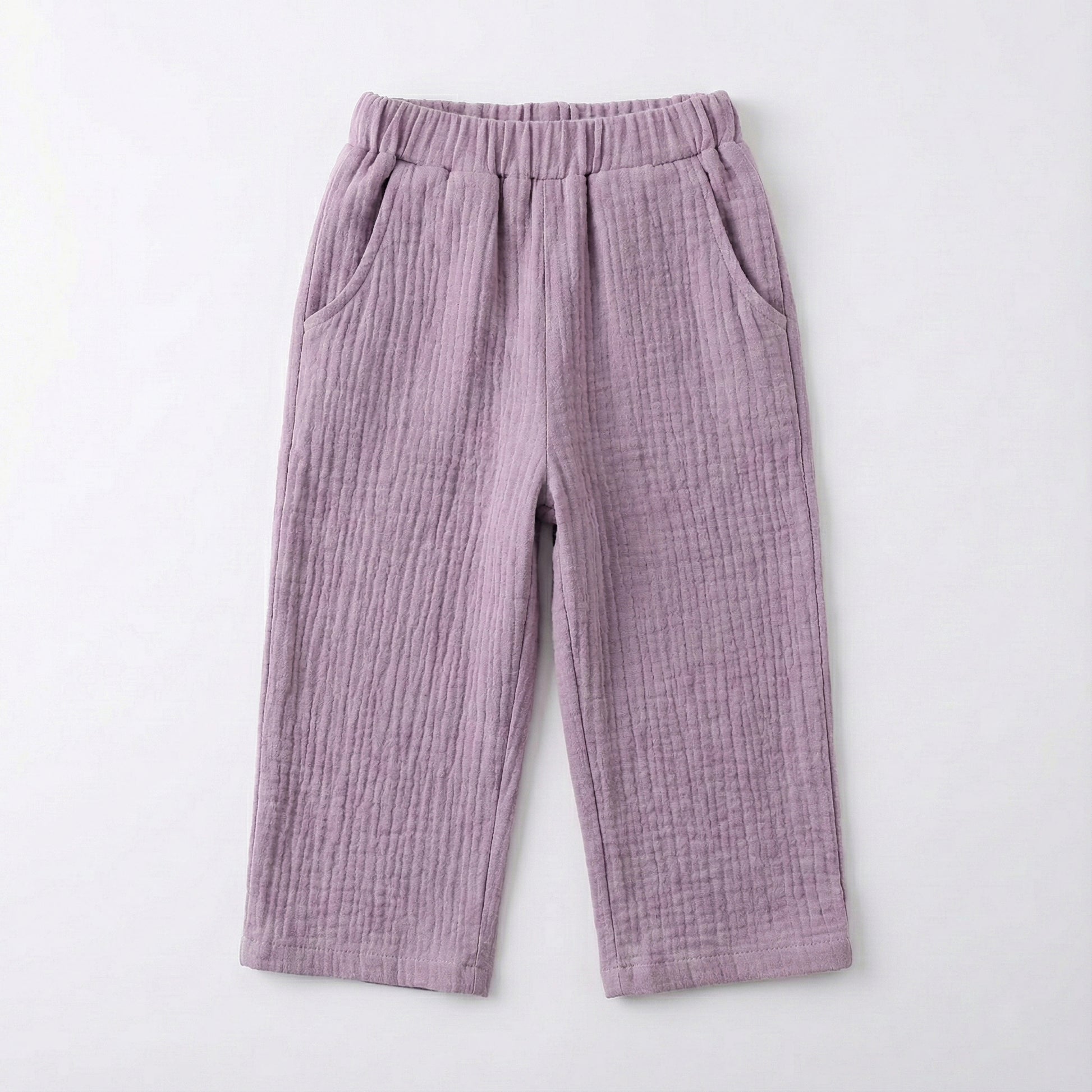 Pantalón largo twin mauve