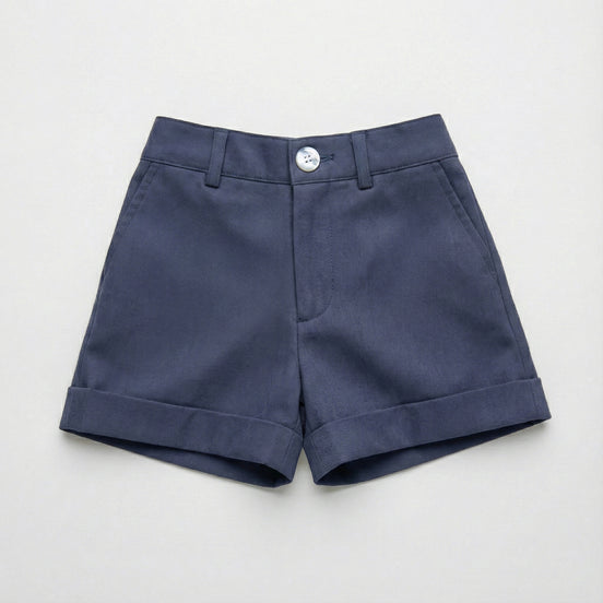 Pantalón corto azul Jean