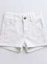 Pantalón corto denim blanco