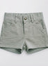 Pantalón corto denim piedra