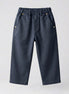 Pantalón recto denim marino