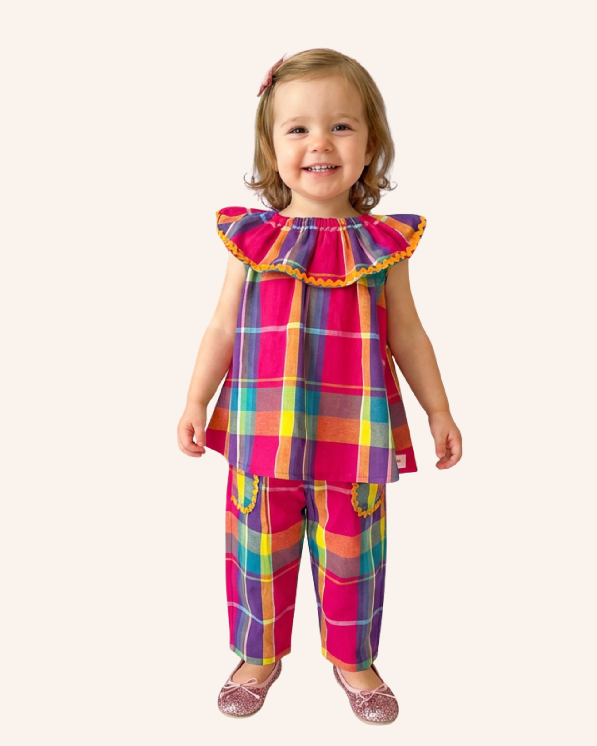 Blusa cuello volante Circus
