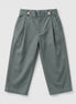 Pantalón pinzas verde