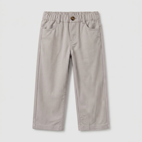 Pantalón largo beige