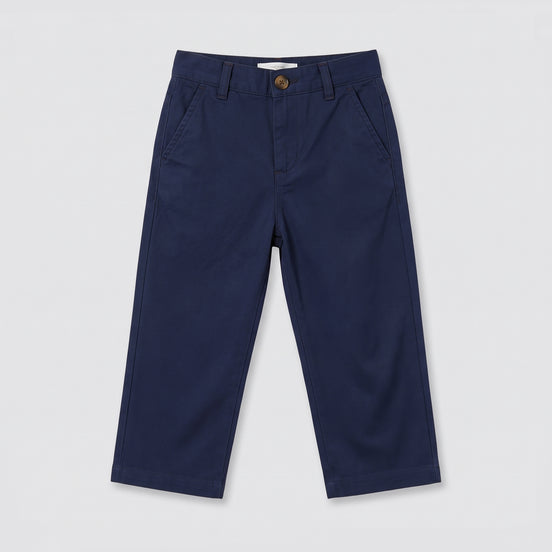 Pantalón recto marino