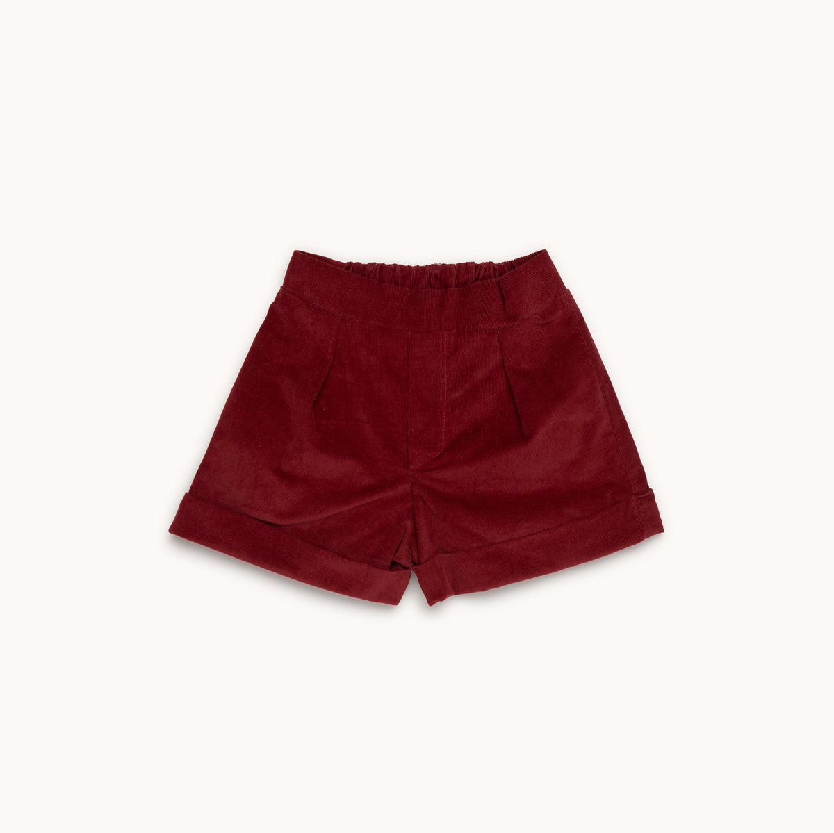 Pantalón pana burdeos