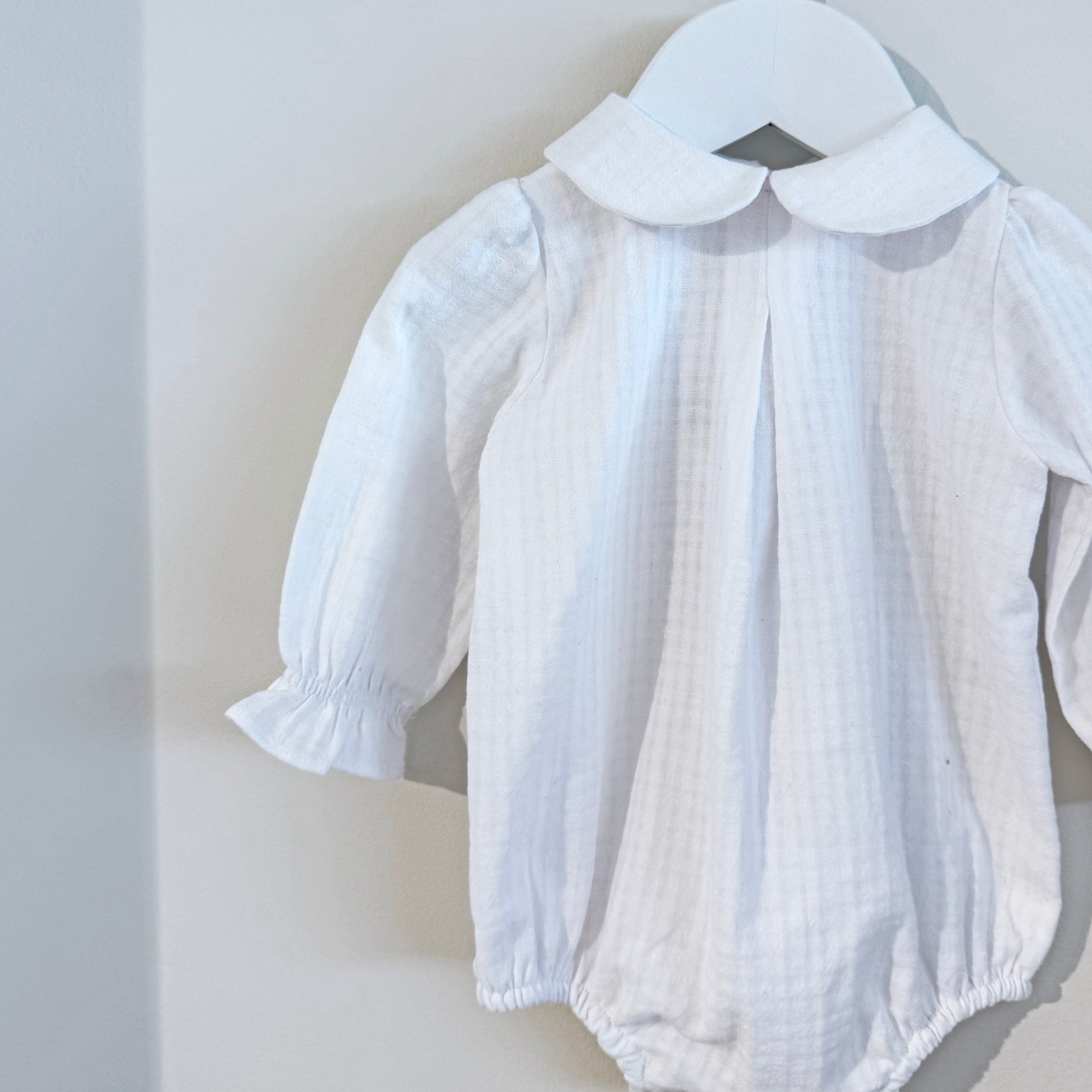 Pelele básico blanco