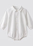 Pelele camisero oxford blanco